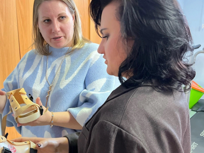 Елена Афанасова посетила реабилитационный центр «Потенциал плюс»