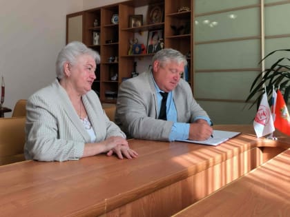 Подписание соглашения между Администрацией и обучающимися ФГБОУ ВО ОрГМУ Минздрава России