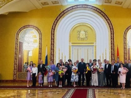 Торжественная церемония вручения государственных наград Российской Федерации состоялась в Оренбуржье