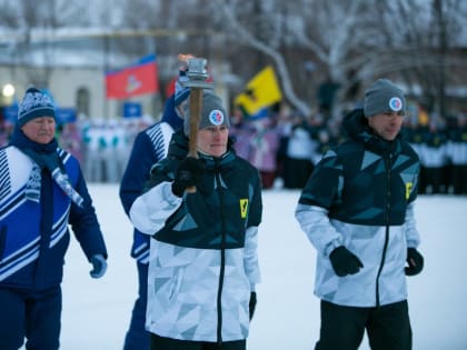 В Тюльганском районе прошло торжественное открытие XXII зимних сельских спортивных игр