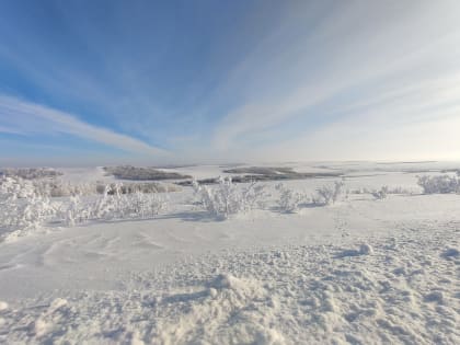 Морозы ослабли, но не спешат покидать Оренбуржье