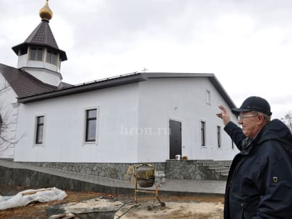 Завершение строительства храма Святого Пантелеймона