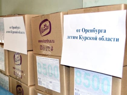 В канун профессионального праздника профсоюзы Оренбуржья отправили более тысячи новогодних подарков детям Курска