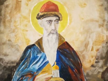 Осуждённый оренбургской колонии написал икону с ликом святого благоверного князя