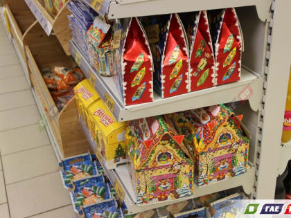 В магазинах стали появляться новогодние подарки