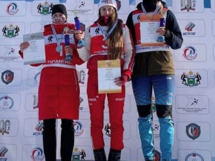 Екатерина Евтягина  завоевала серебряную медаль по лыжным гонкам среди юниоров в Тюмени