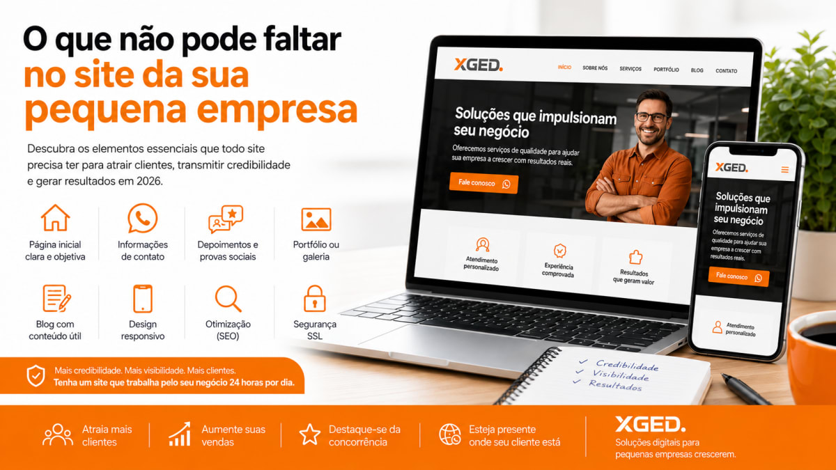 O que não pode faltar no site da sua pequena empresa