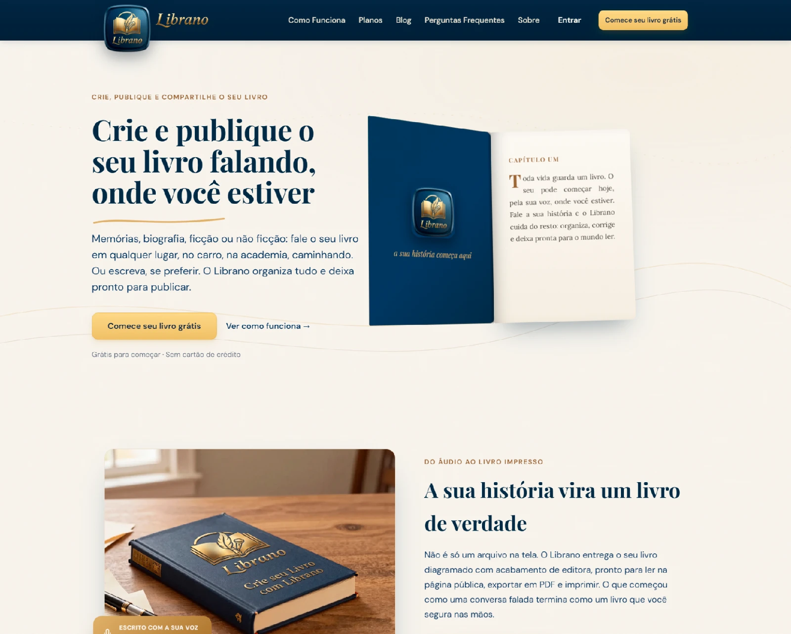 Exemplo de site profissional criado pela XGED — modelo 8