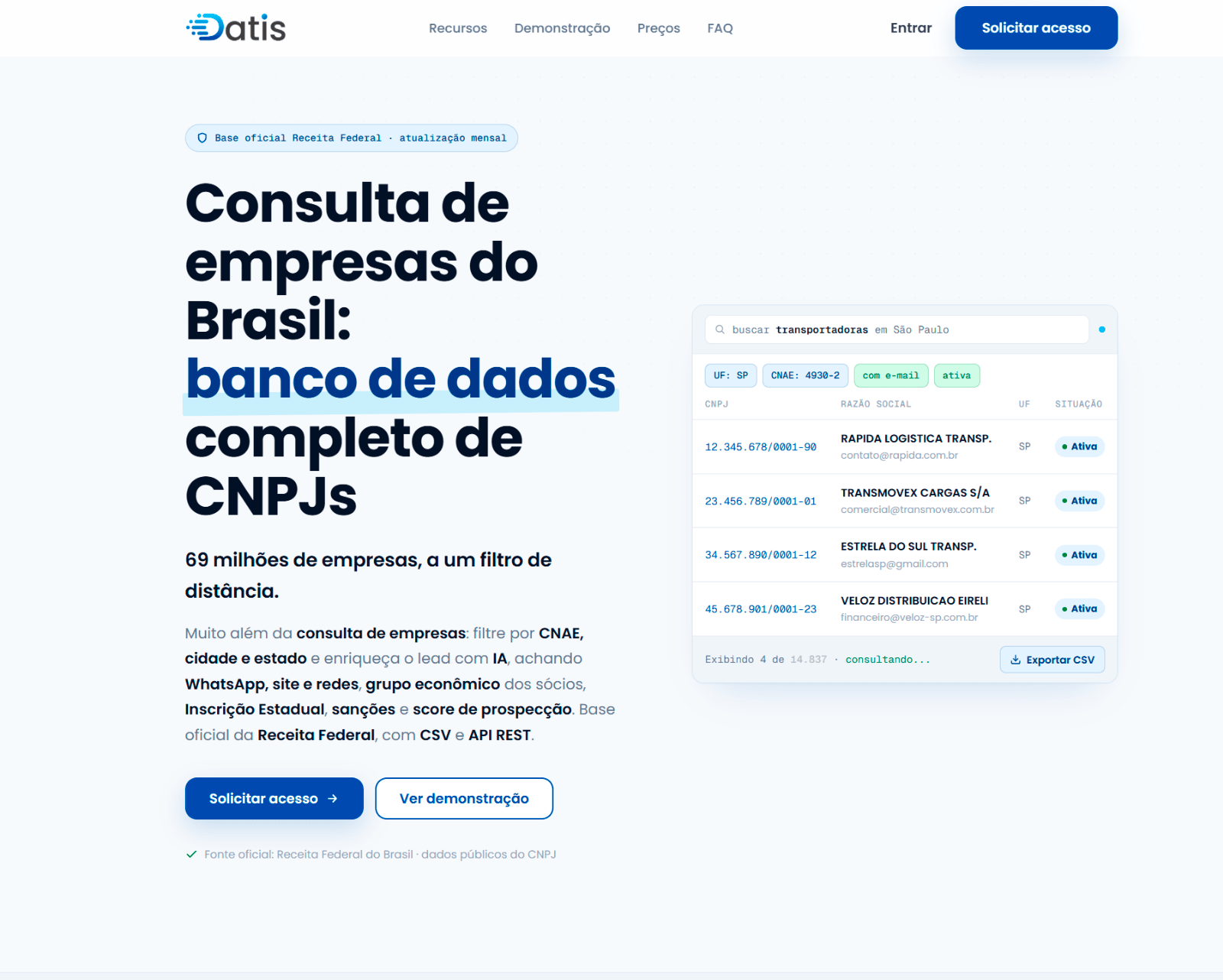Exemplo de site profissional criado pela XGED — modelo 10