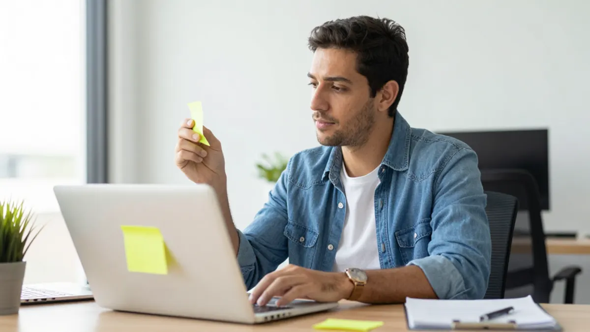 Empresária definindo o objetivo de conversão de uma landing page