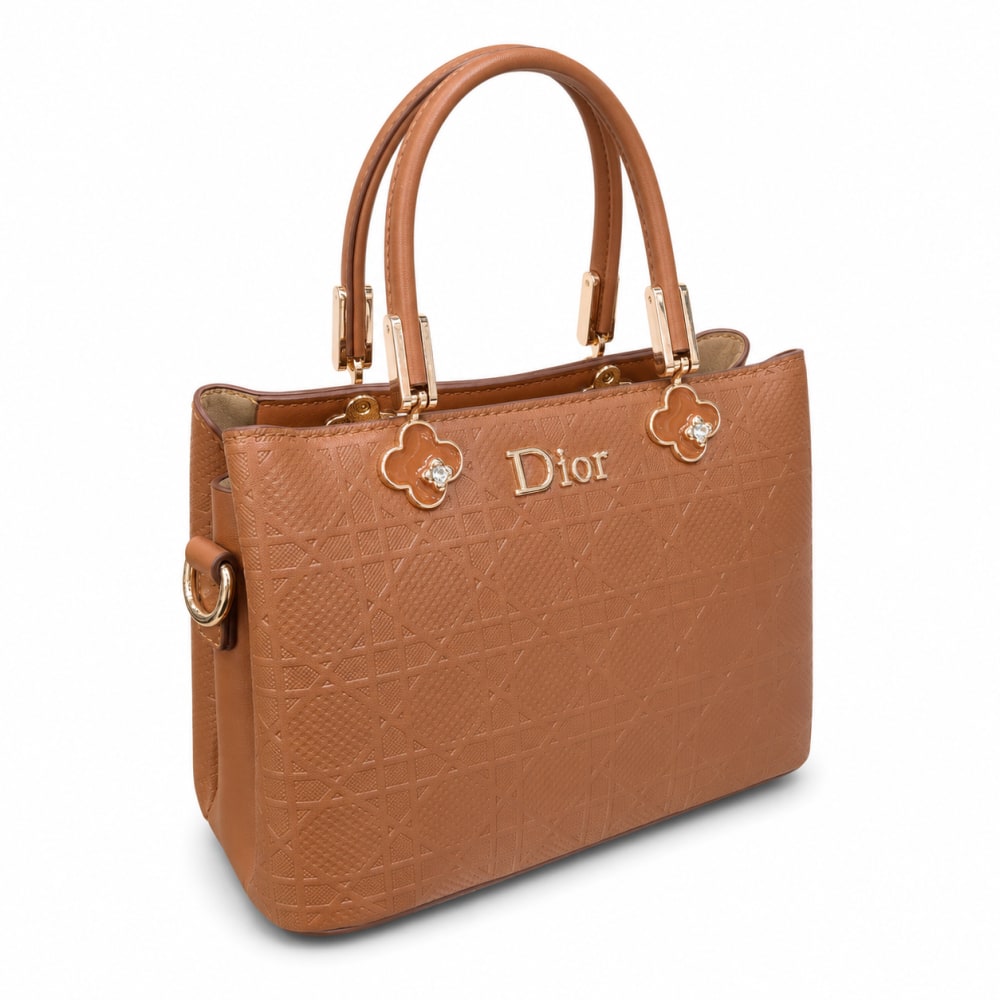 شنطة كروس جلد مطبوع Dior مستورد