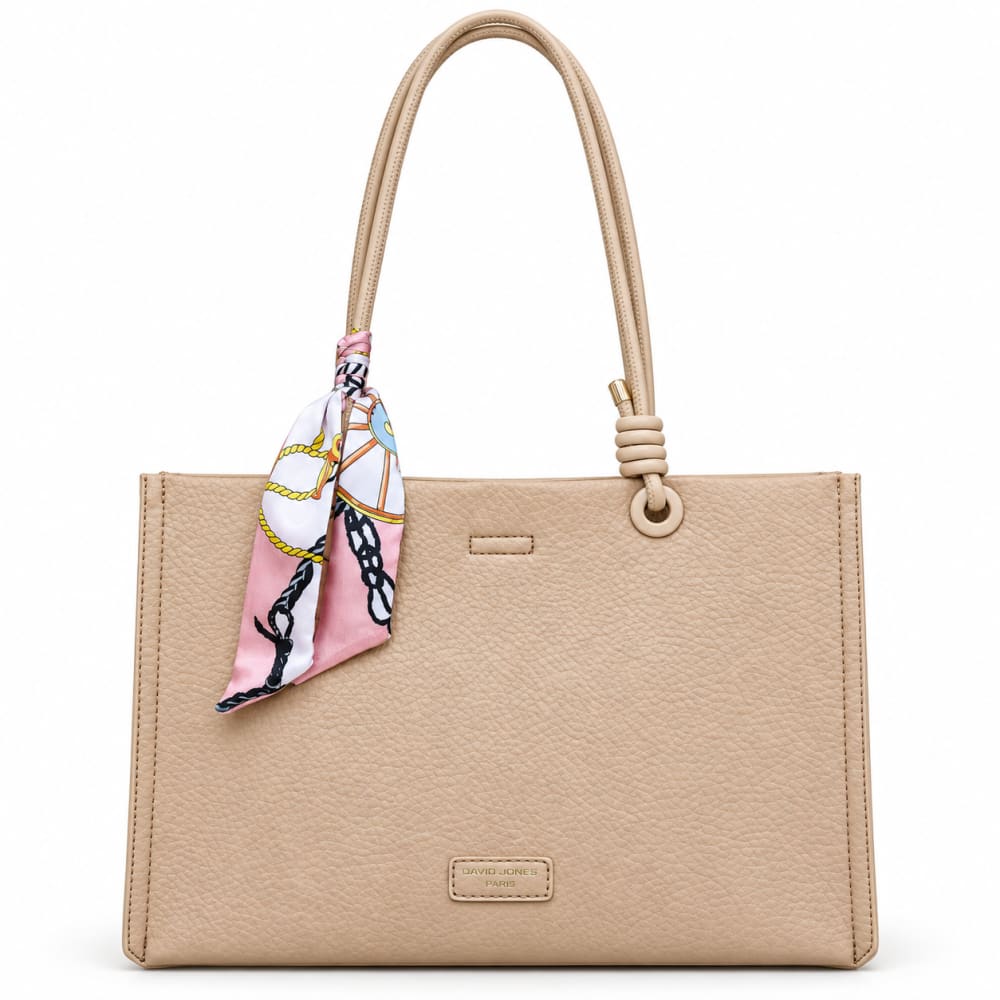 شنطة برواز اسكارف جلد محبب DAVID JONES