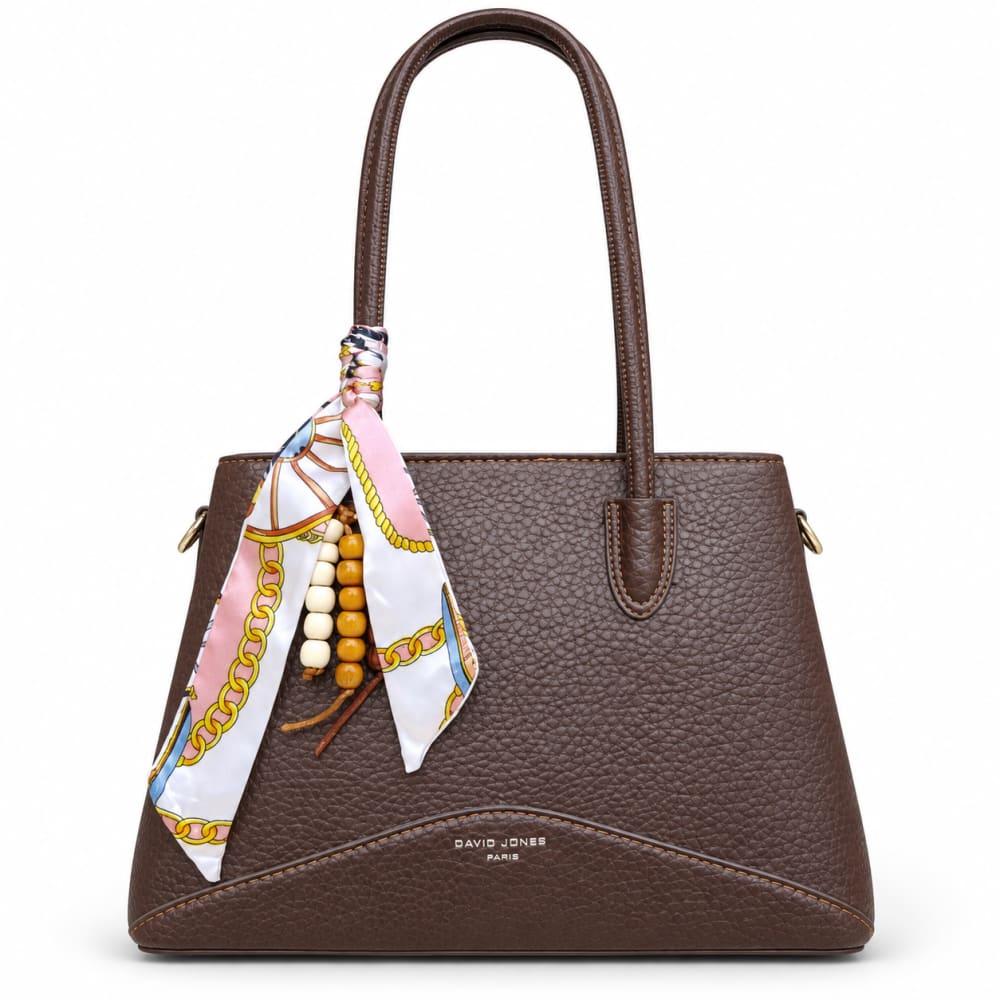 شنطة اسكارف سبحة جلد محبب DAVID JONES