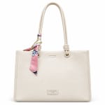 شنطة برواز اسكارف جلد محبب DAVID JONES