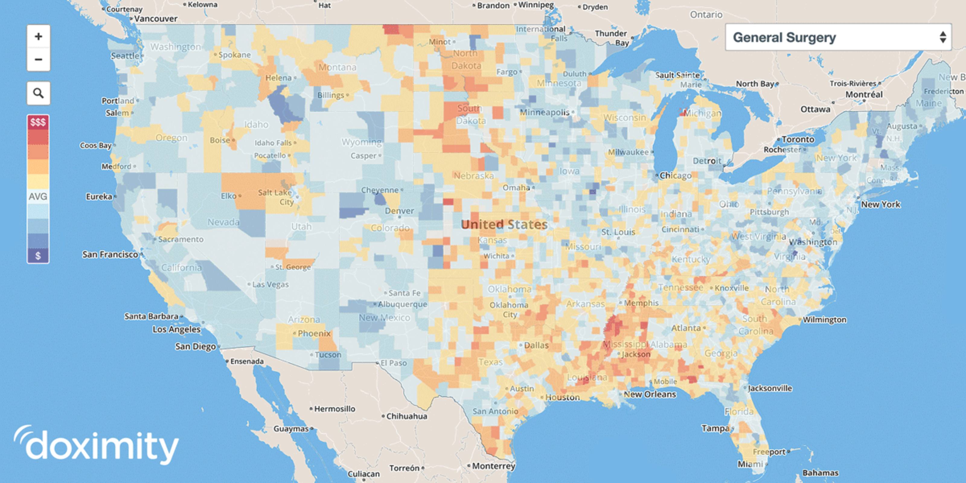 Doximity Helps Physicians Navigate their Careers with First-Ever Local Compensation Map article hero image