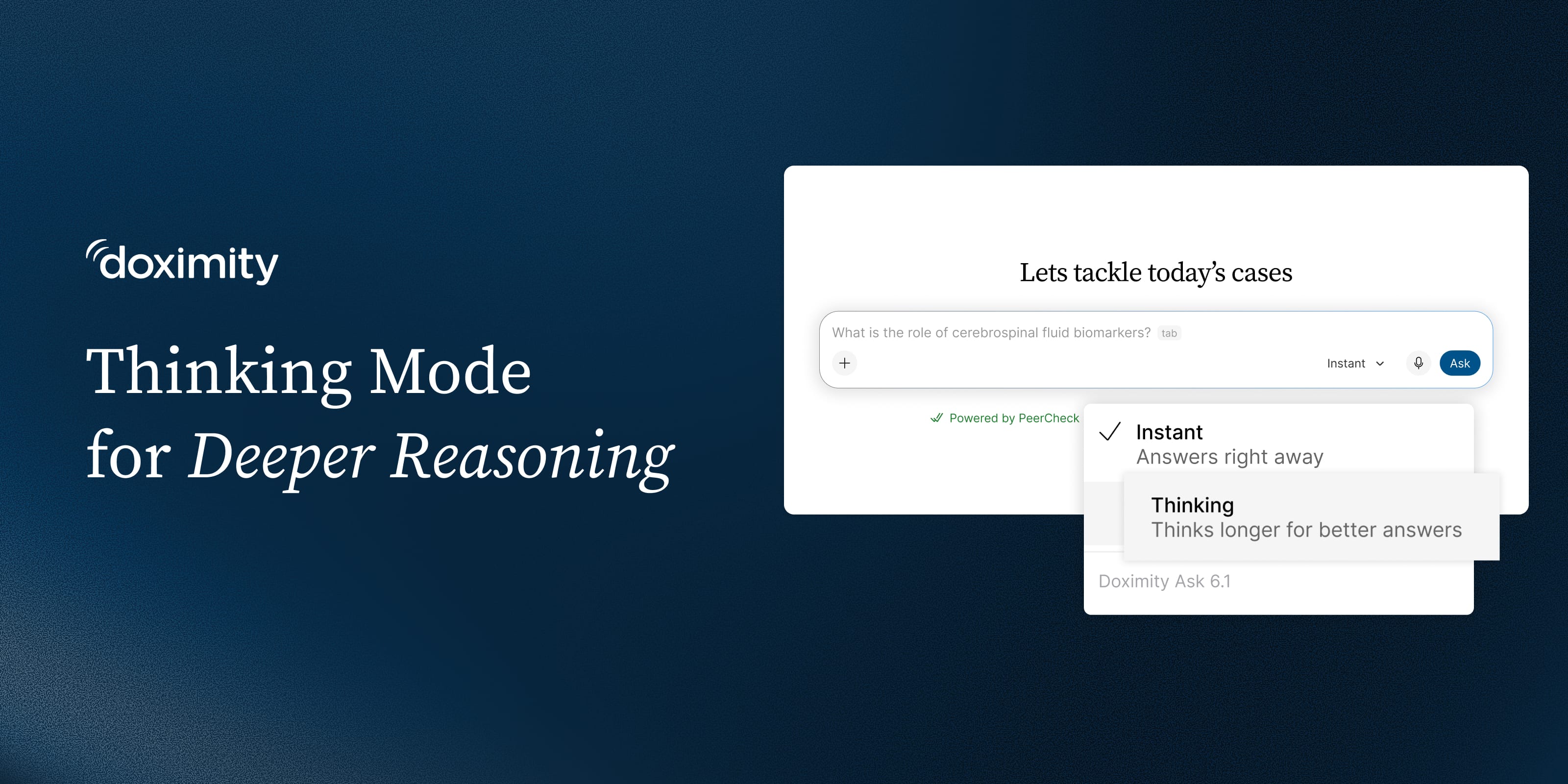Introducing Thinking Mode: Some Questions Require Deeper Reasoning article hero image