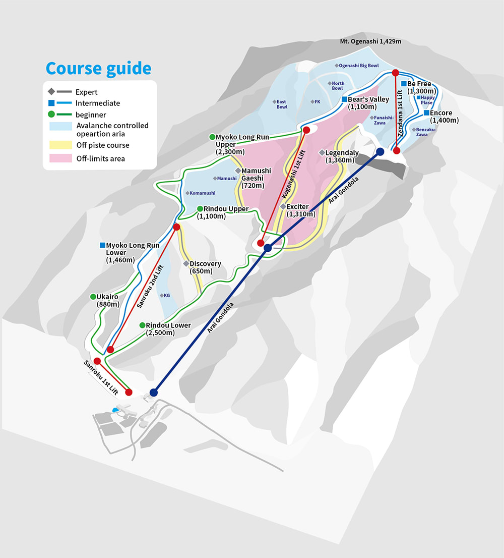 Lotte Arai area map