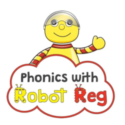 Phonics with Robot Reg Exeter and Exmouth provider logo