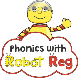 Phonics with Robot Reg Gloucester provider logo