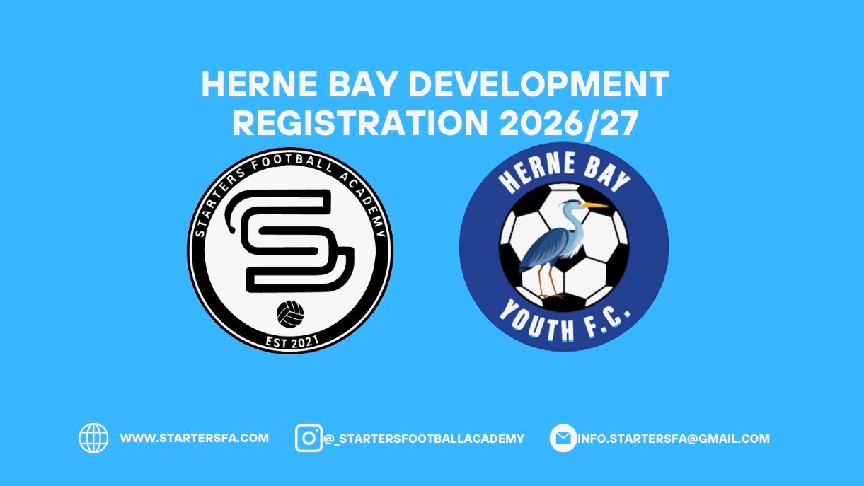 Herne Bay Development sessions Registration fee 2026/27