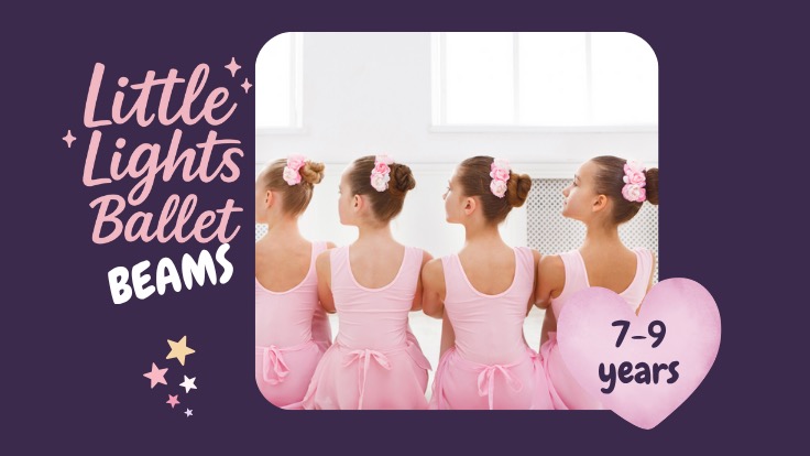 Little Lights Ballet Beams 7-9 years Friday 5.25pm - Little Lights Academy
