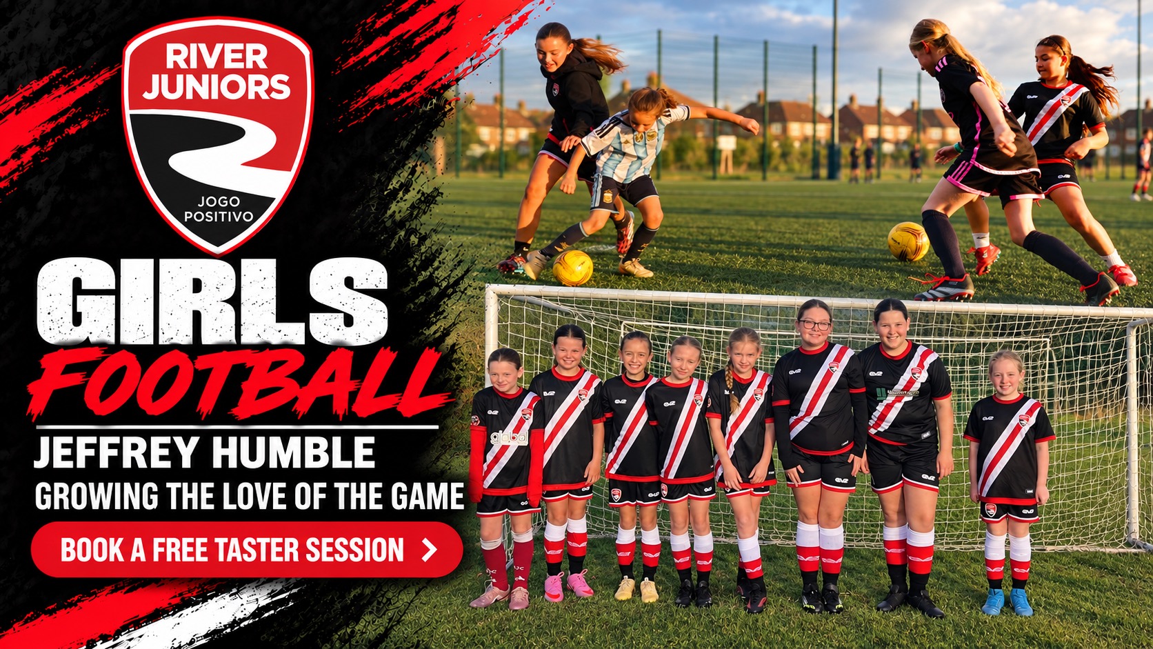 Girl's Football U10 & older - River Juniors
