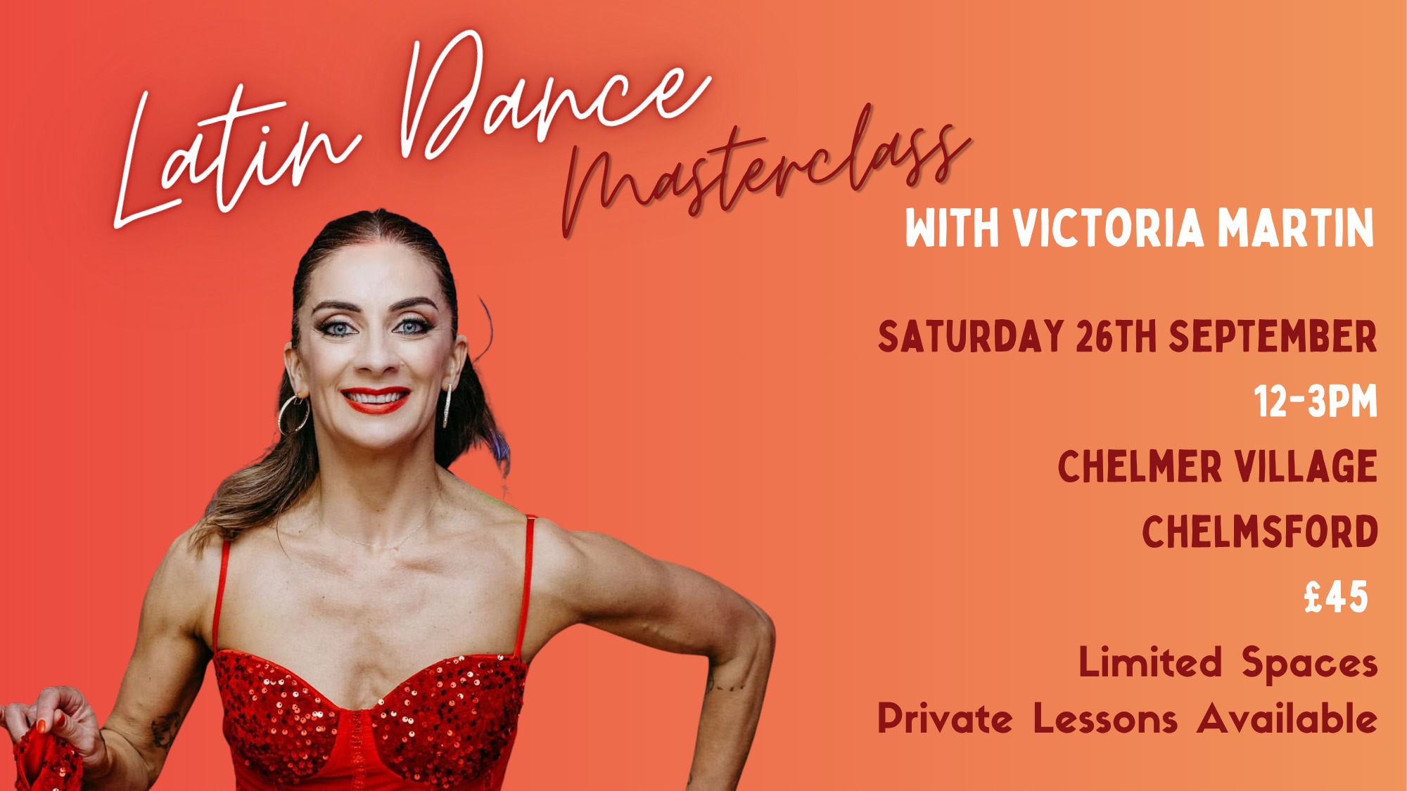 Latin Masterclass with Victoria Martin