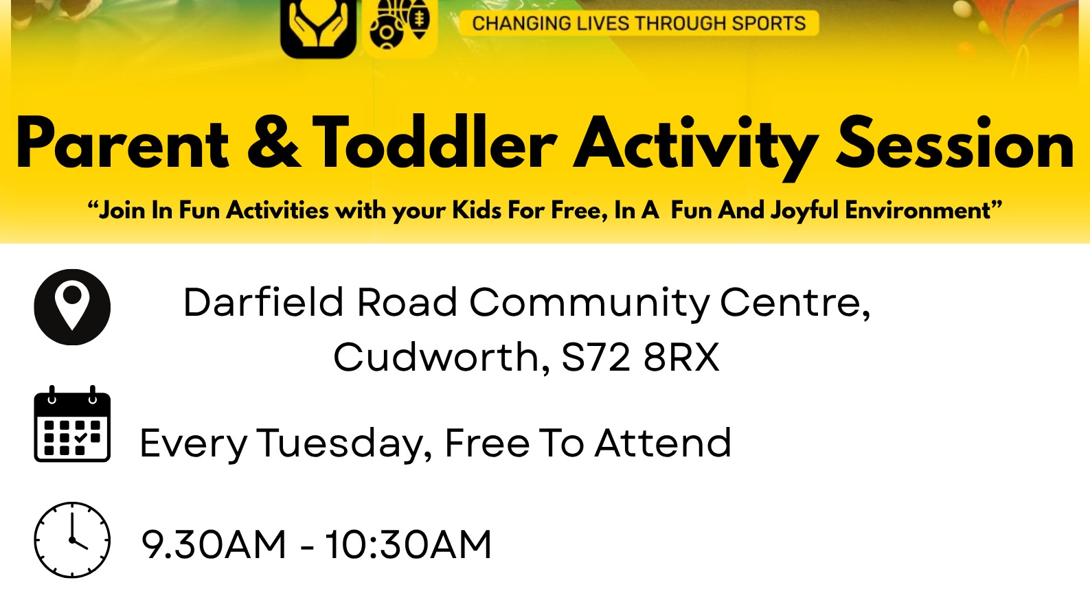 Parent and Toddler Cudworth - Grassroots Sports Academy