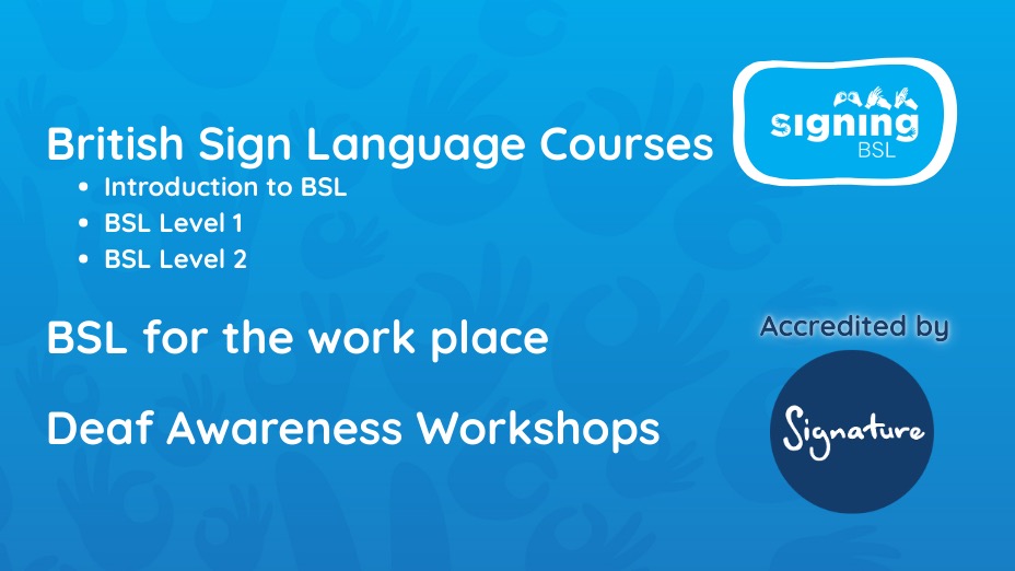 British Sign Language Level 2 - Peterborough-Signing BSL-2