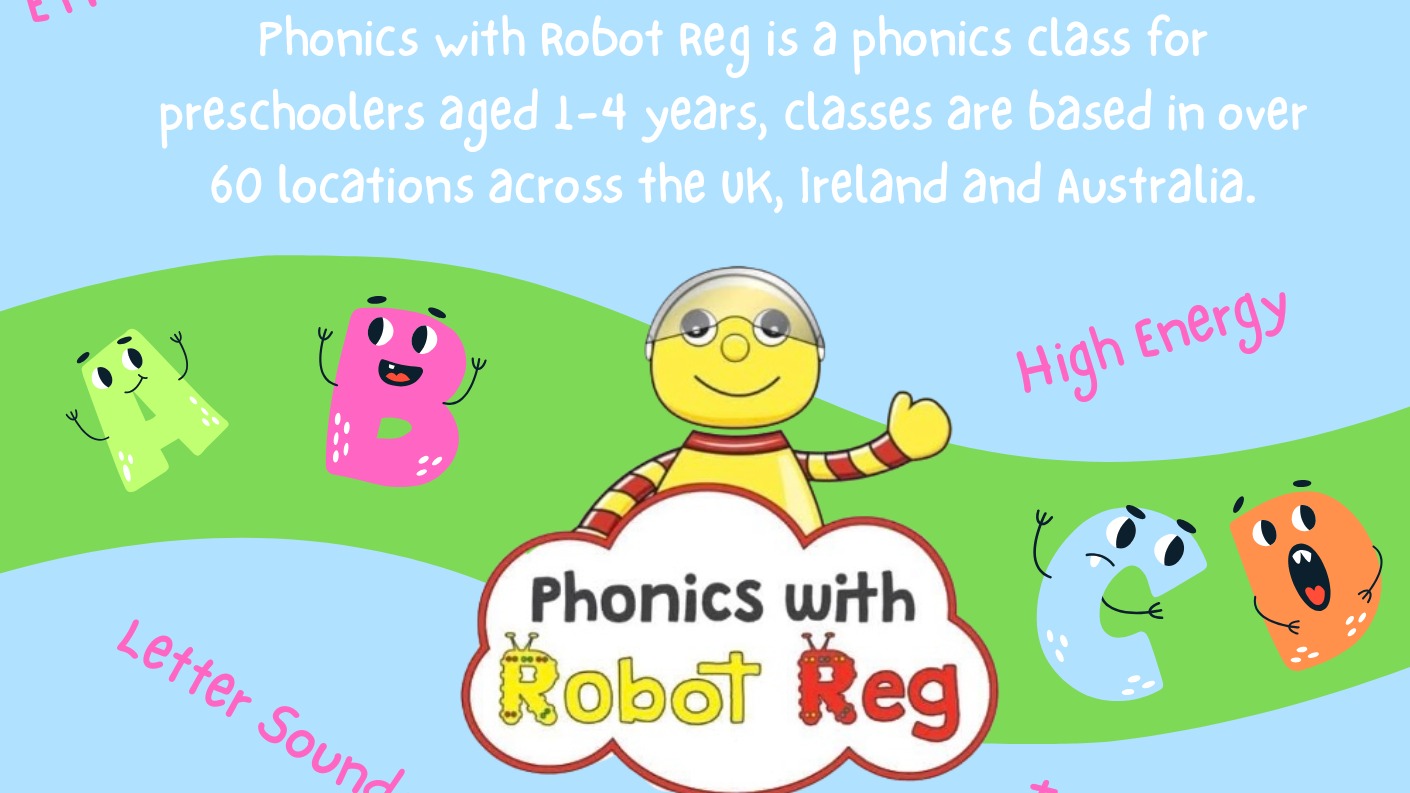 Phonics with Robot Reg - Epsom & Worcester Park