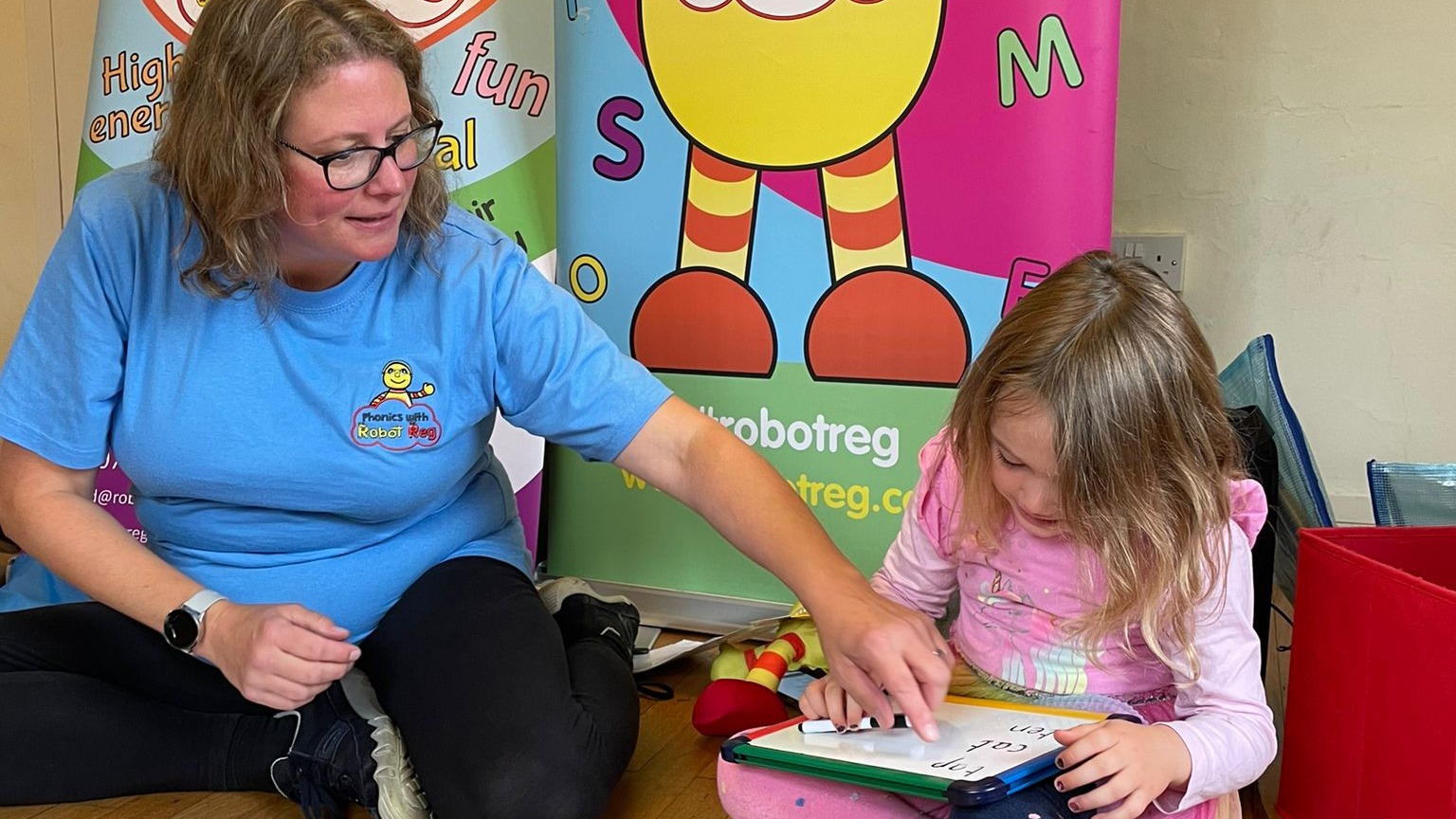 Phonics with Robot Reg Home Education Classes