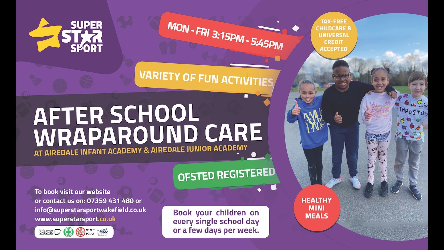 Wraparound-Airedale Infant Academy & Airedale Junior Academy