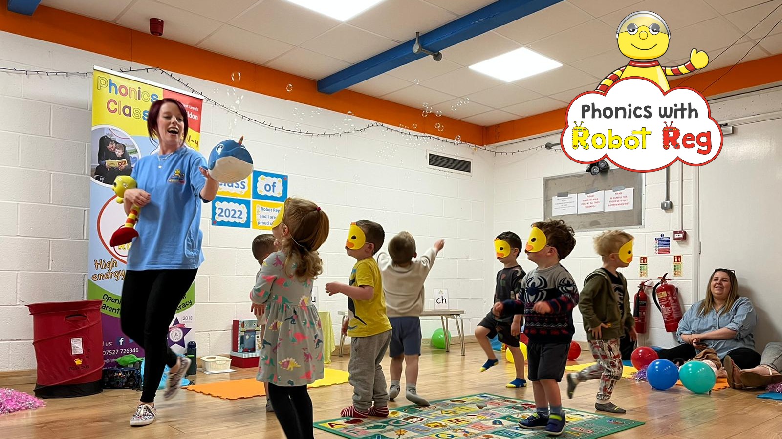 Phonics with Robot Reg Class - Yeadon