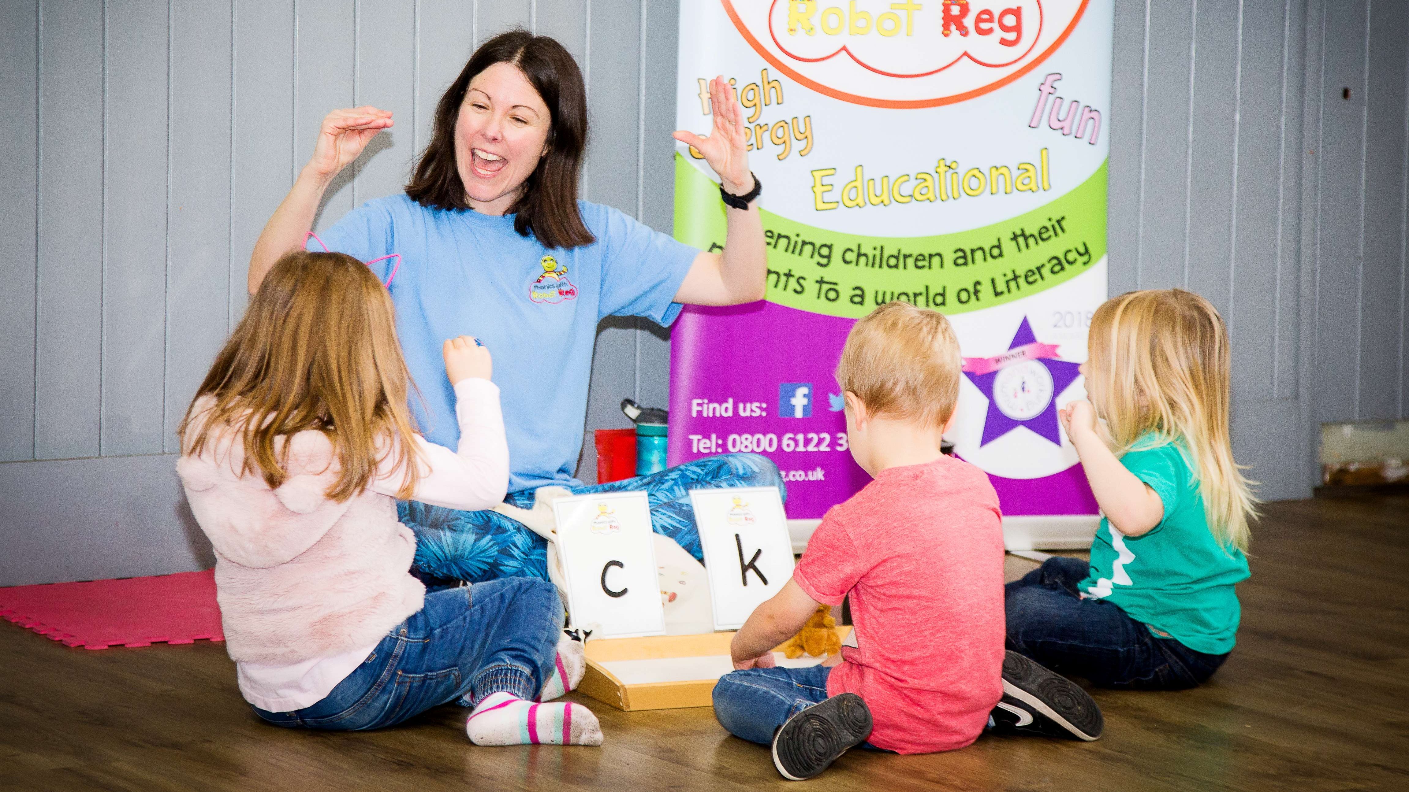 undefined-Phonics with Robot Reg Warrington and Knutsford-0