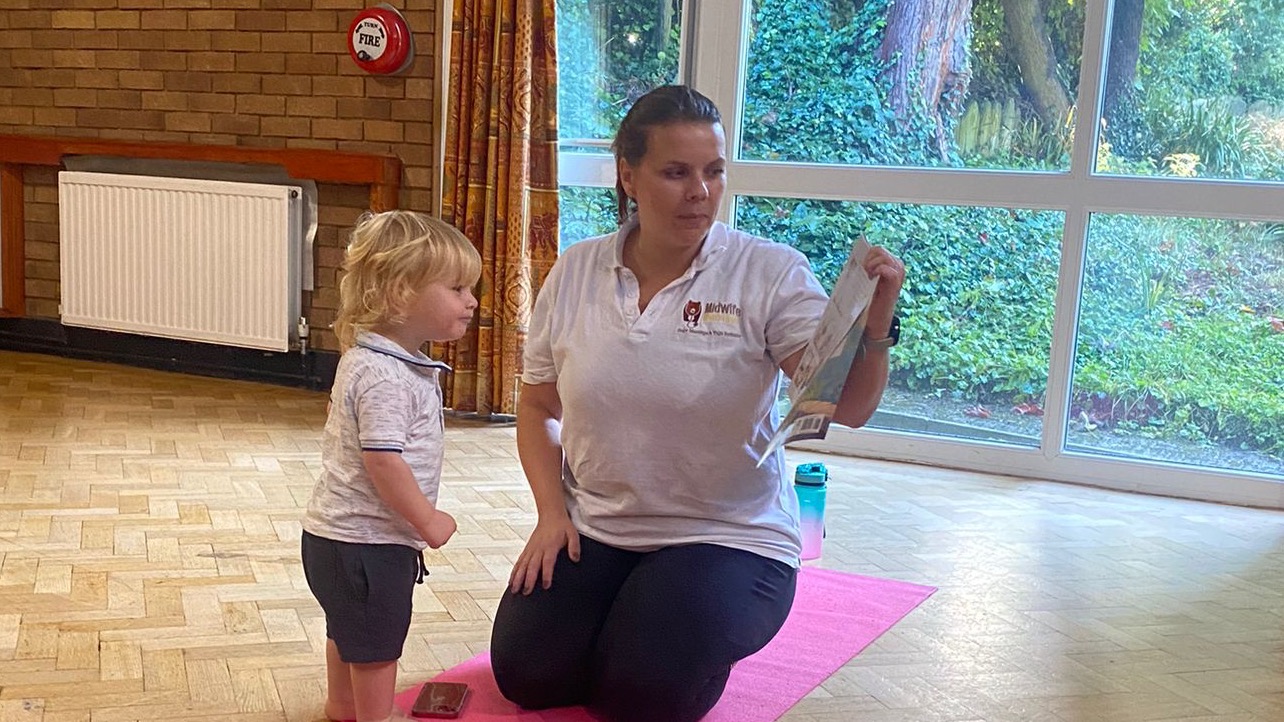 Parent and Toddler Yoga Class-Midwife Mama Bear-3