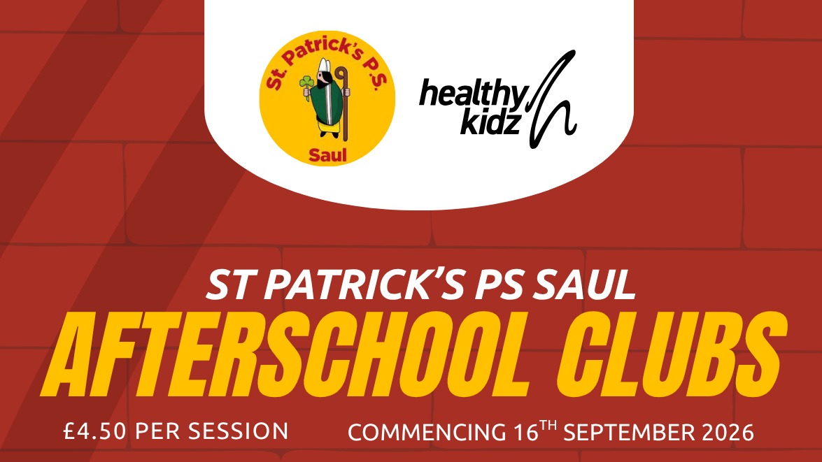 St Patrick's PS, Saul Term 1 26/27