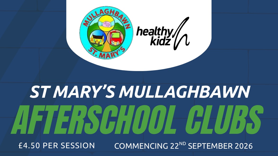 St Mary's Mullaghbawn PS Term 1 26/27 (Gaelic)