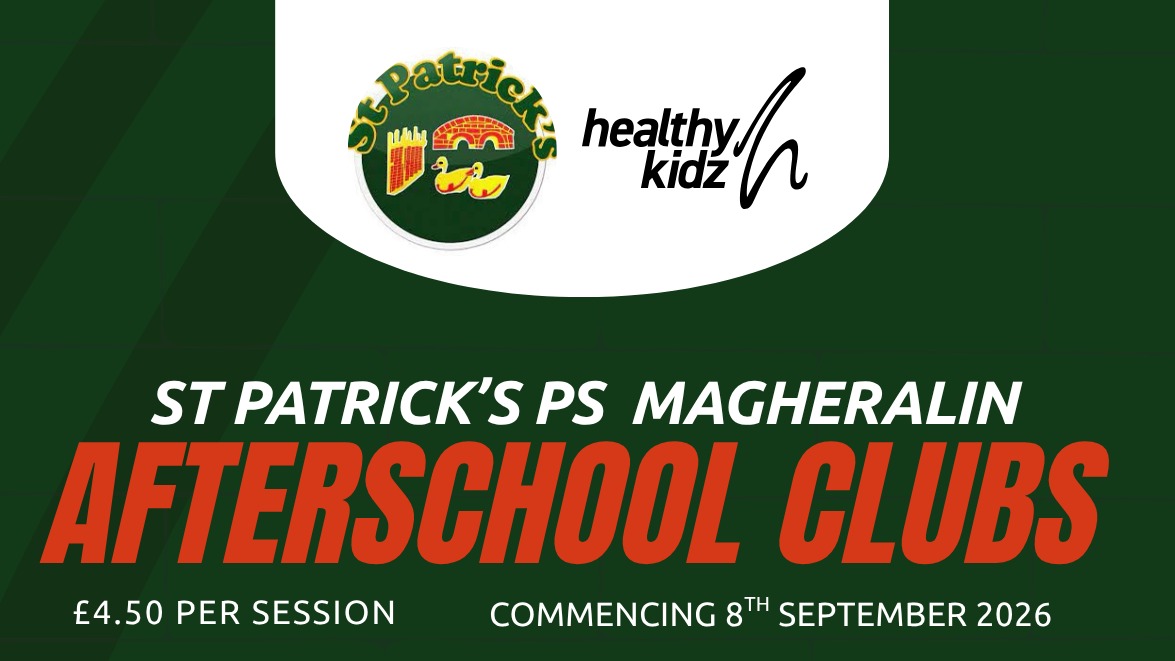 St Patrick's PS, Magheralin Term 1 26/27