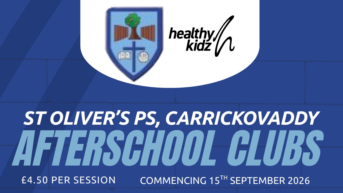 St Oliver's PS, Carrickrovaddy Term 1 26/27