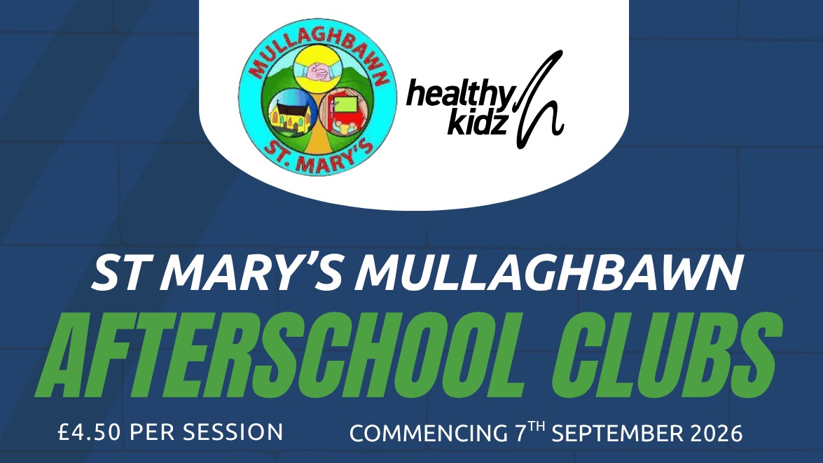 St Mary's Mullaghbawn PS Term 1 26/27 AS