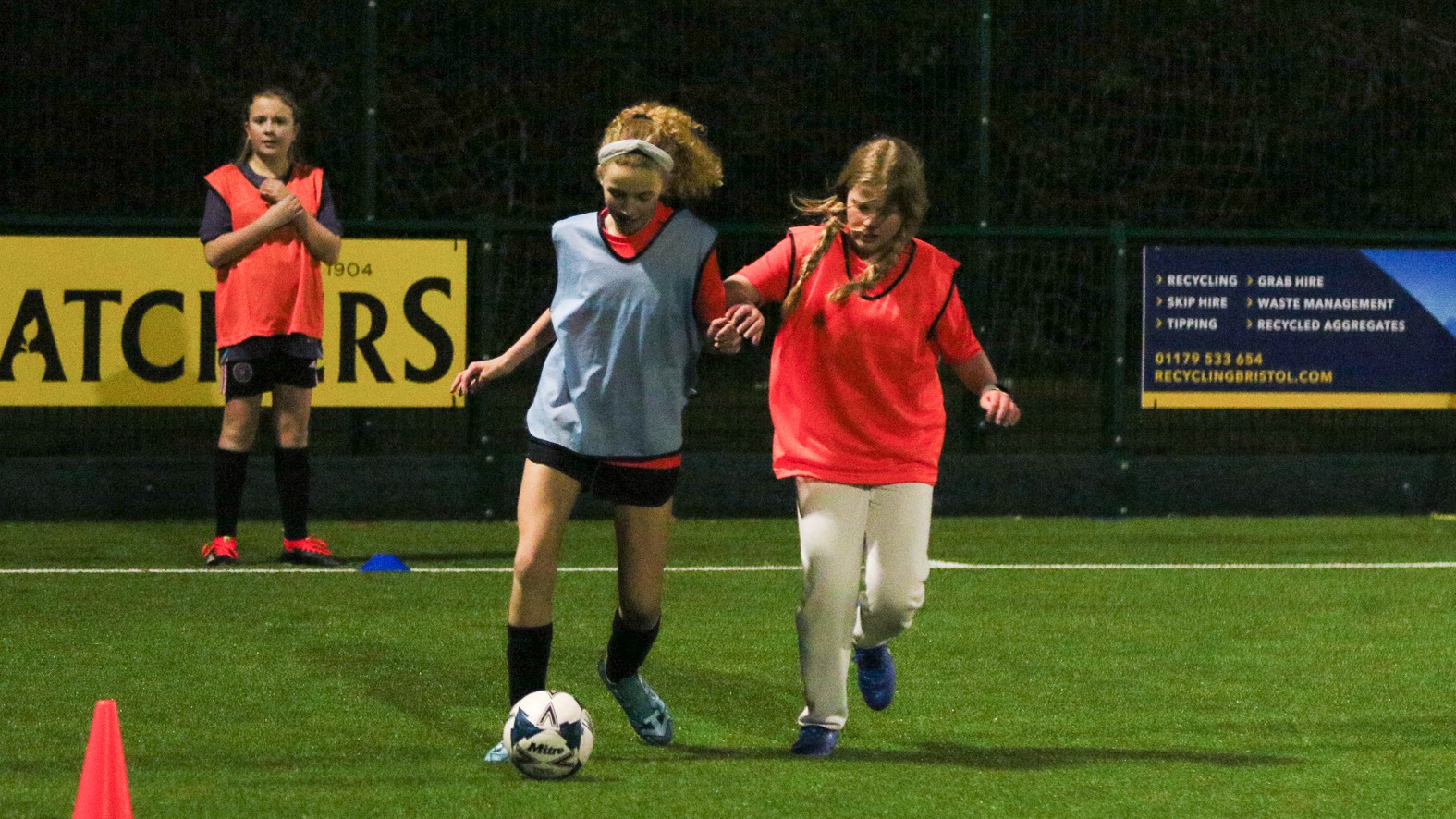 Year 5-7 (Girls-only) Football - Portishead — photo 3