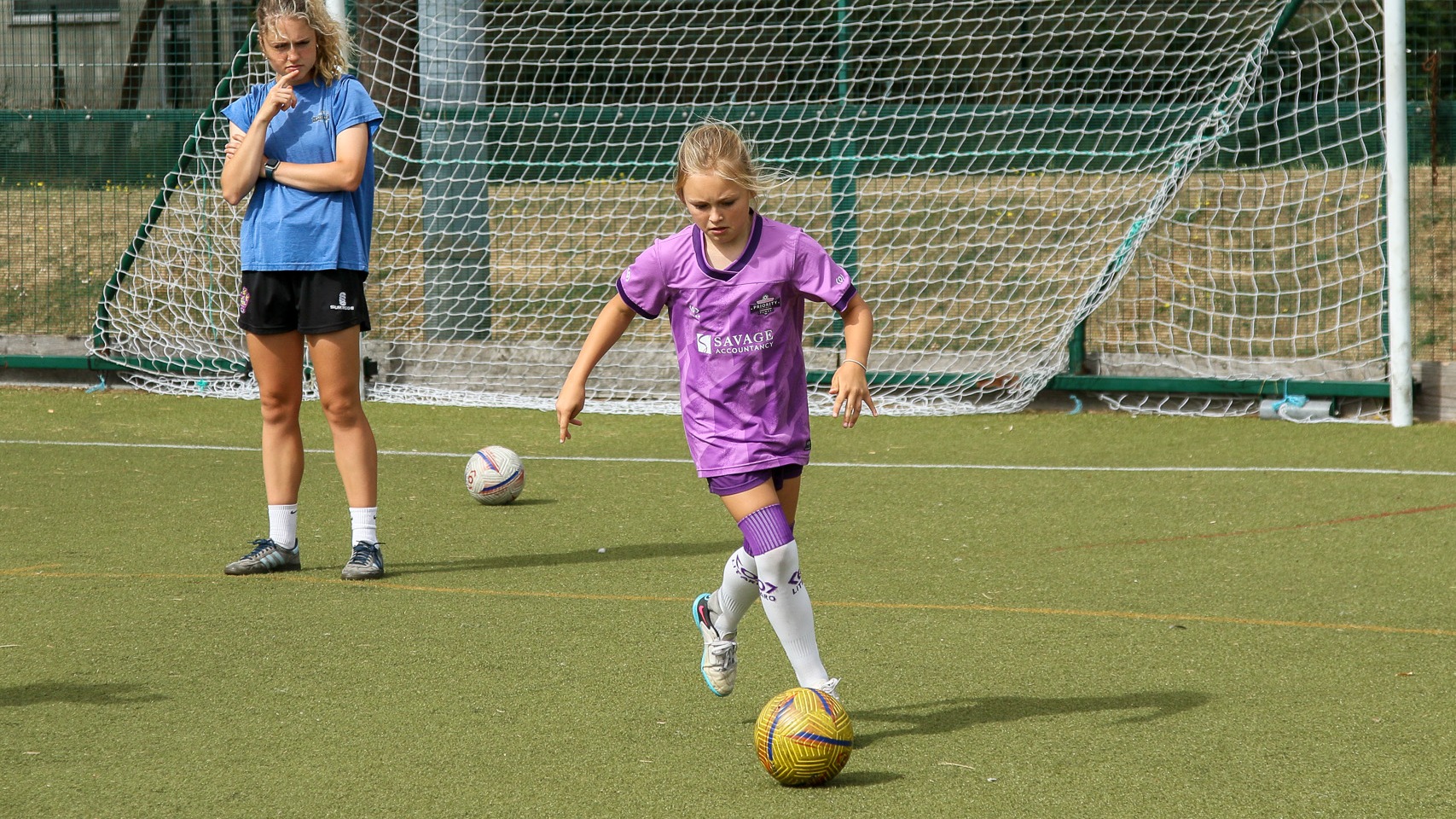 Year 5 & 6 Pumas (Girls-only) Football- Nailsea School — photo 3