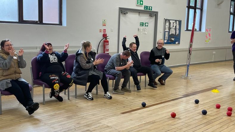 Social Boccia with WX Wakefield-Active Future East Leeds & Wakefield-2