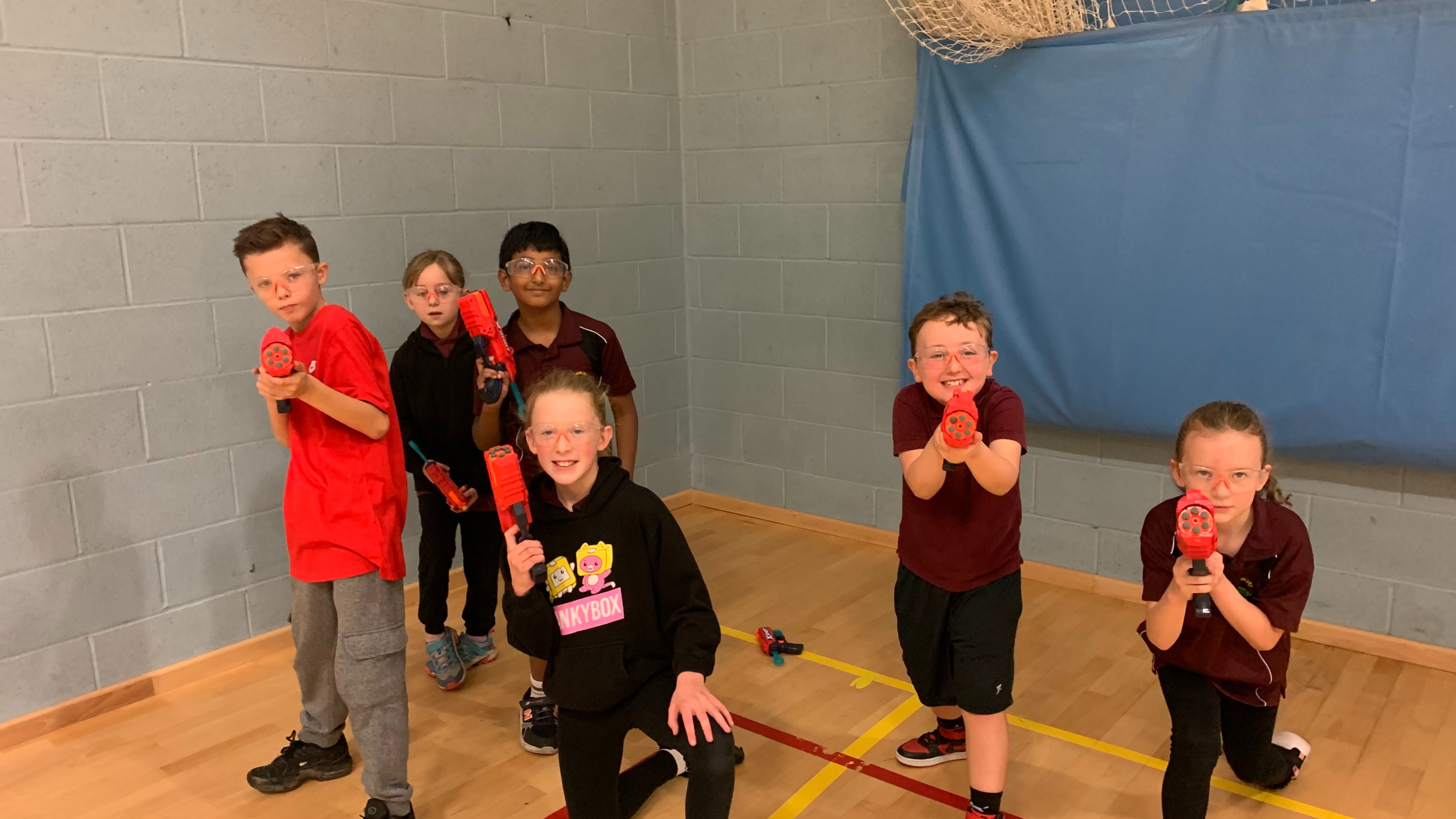Austhorpe KS1 After School Club Invasion games - Autumn 2
