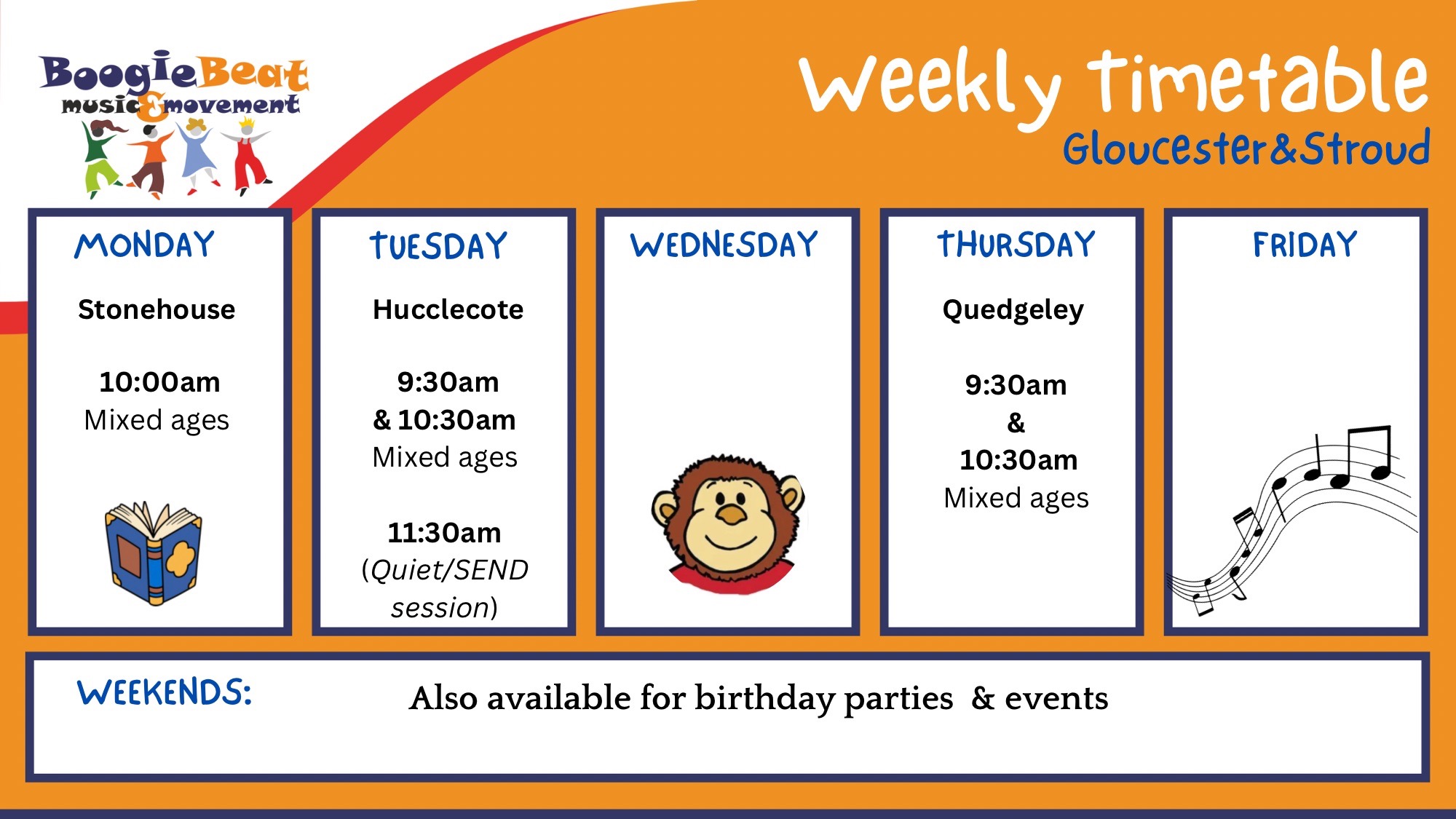 undefined-Boogie Beat Music and Movement - Gloucester Stroud & The Forest of Dean-1