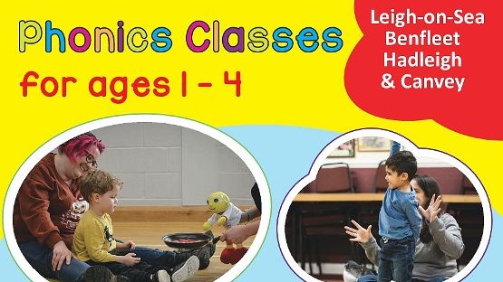 Phonics with Robot Reg - Canvey, Leigh & Basildon