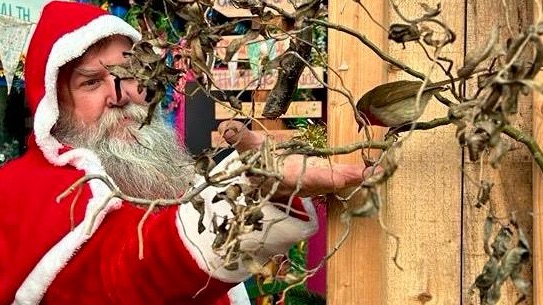 Santa’s visit to the mill on Gower-InspireU Studios Gower-2