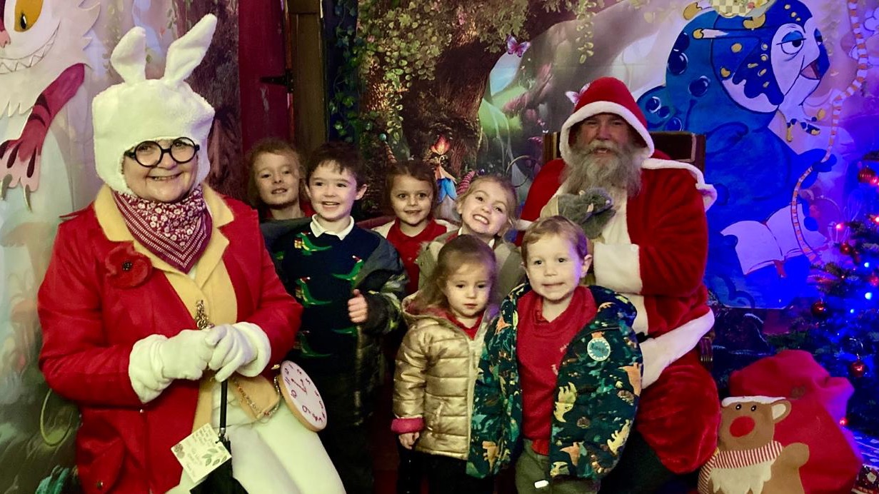 Santa’s visit to the mill on Gower-InspireU Studios Gower-3