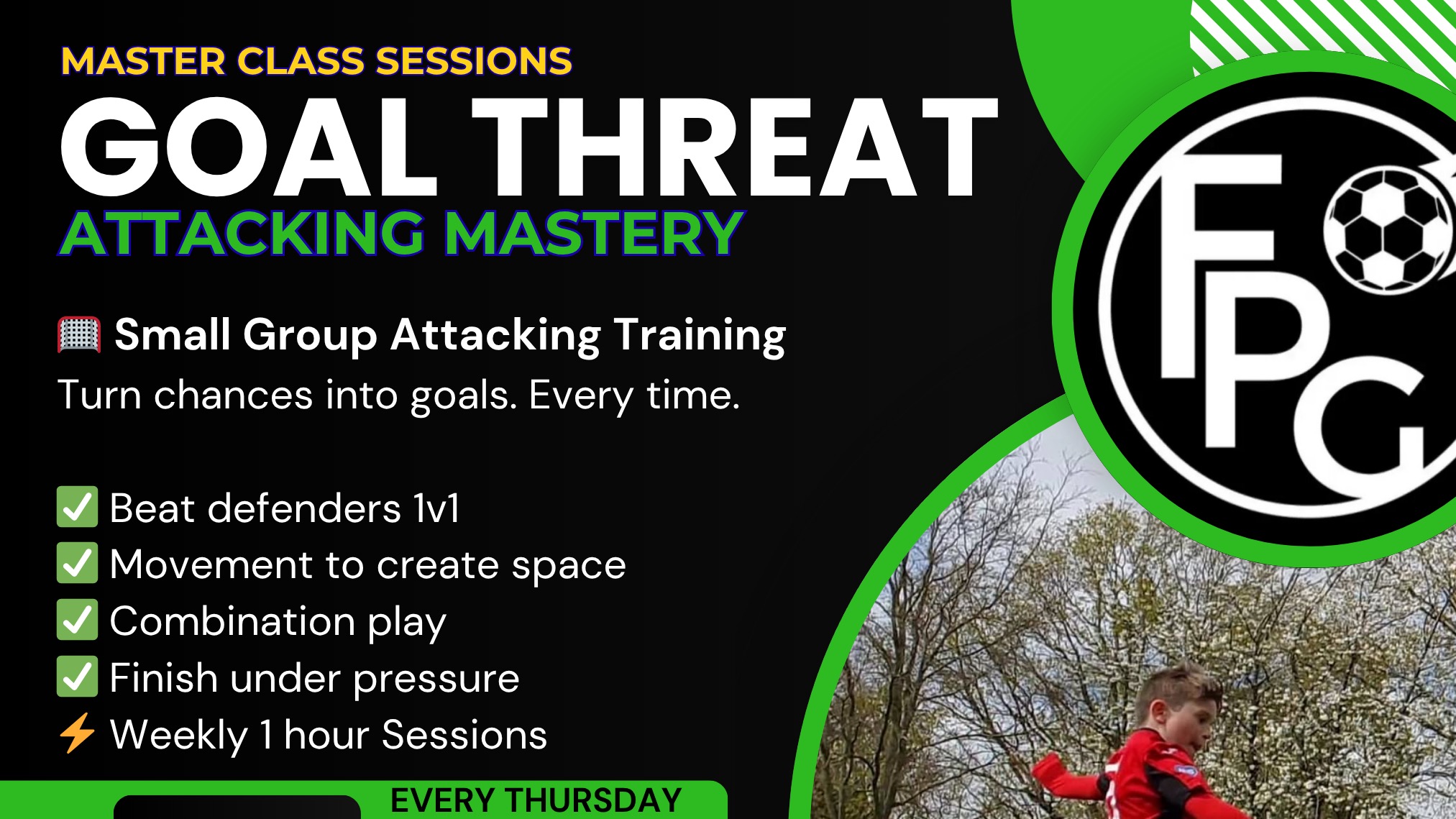 Master Class Sessions - Goal Threat – Attacking Mastery