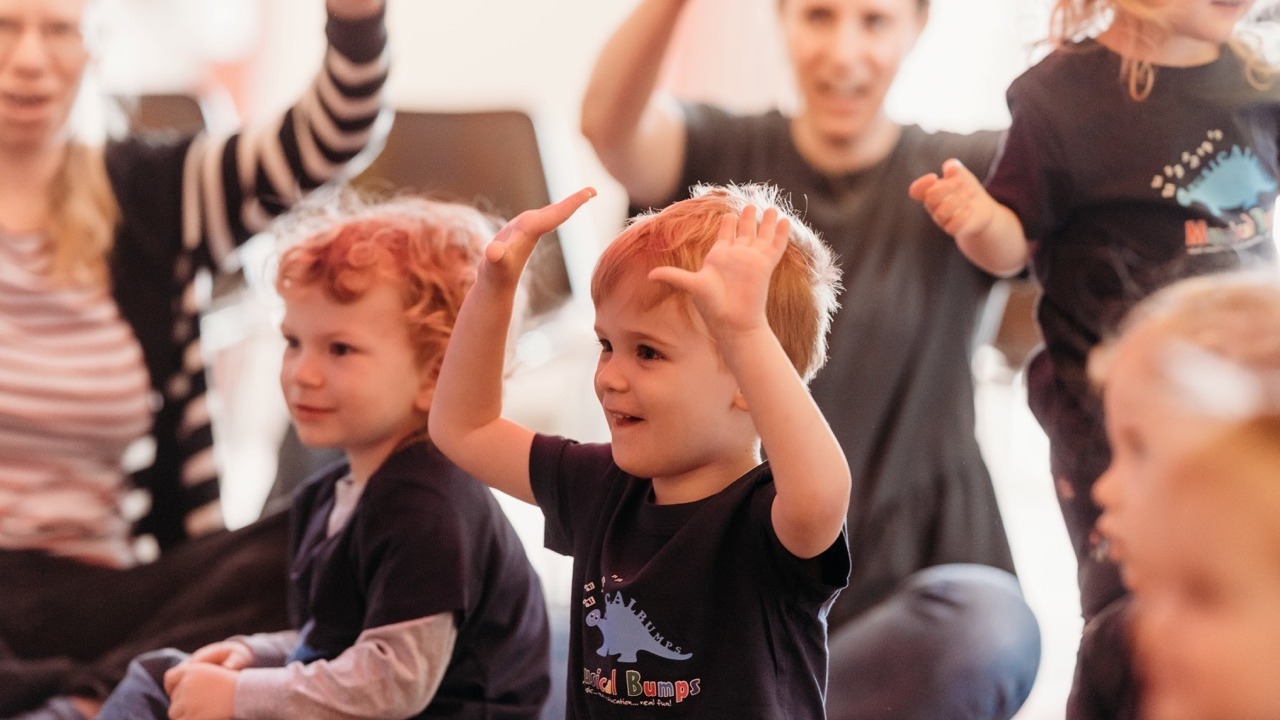 Musical Bumps SATURDAY fun for children aged 1-4 years